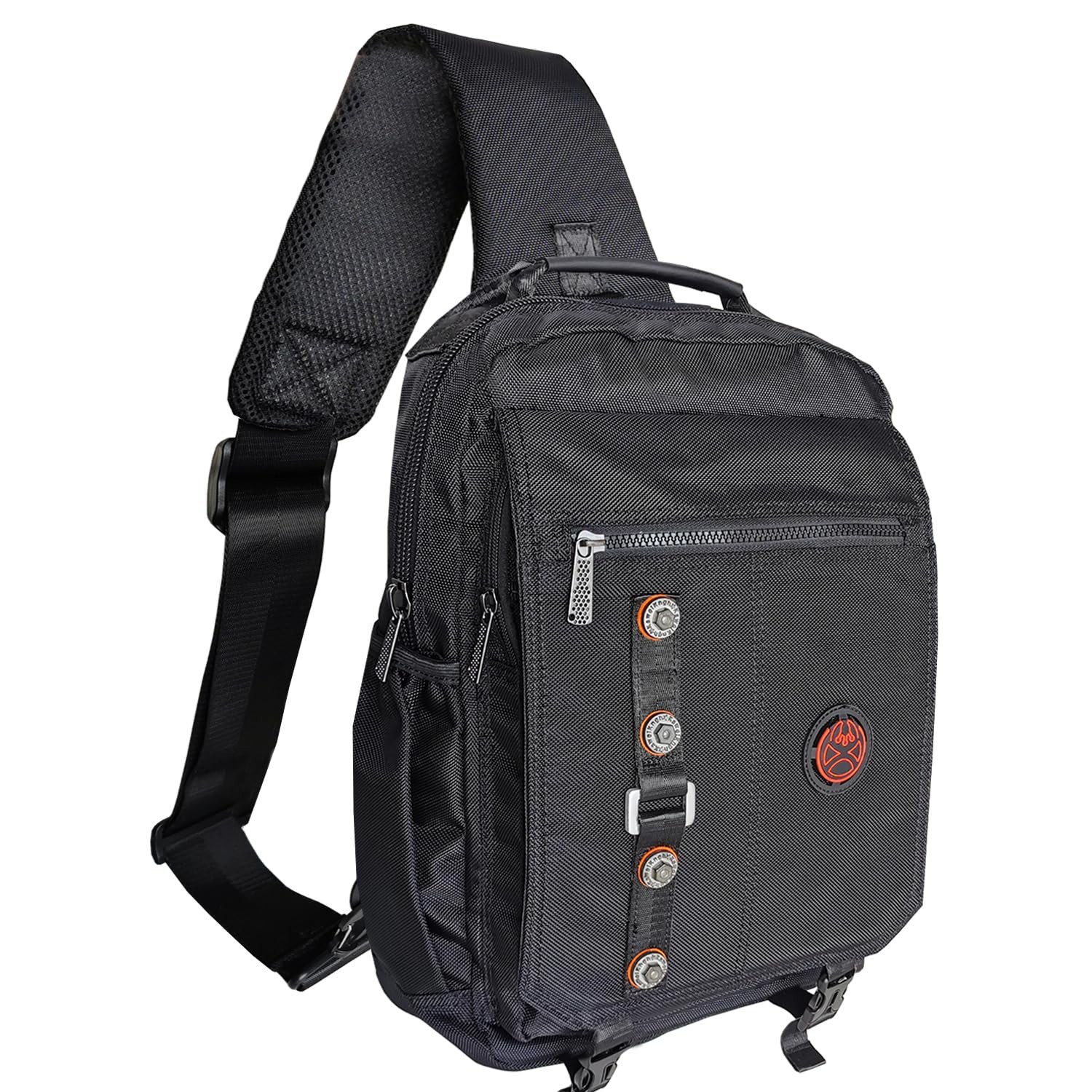 Kawei Knight Large Sling Bag Laptop Backpack Cross Body Messenger Bag Shoulder