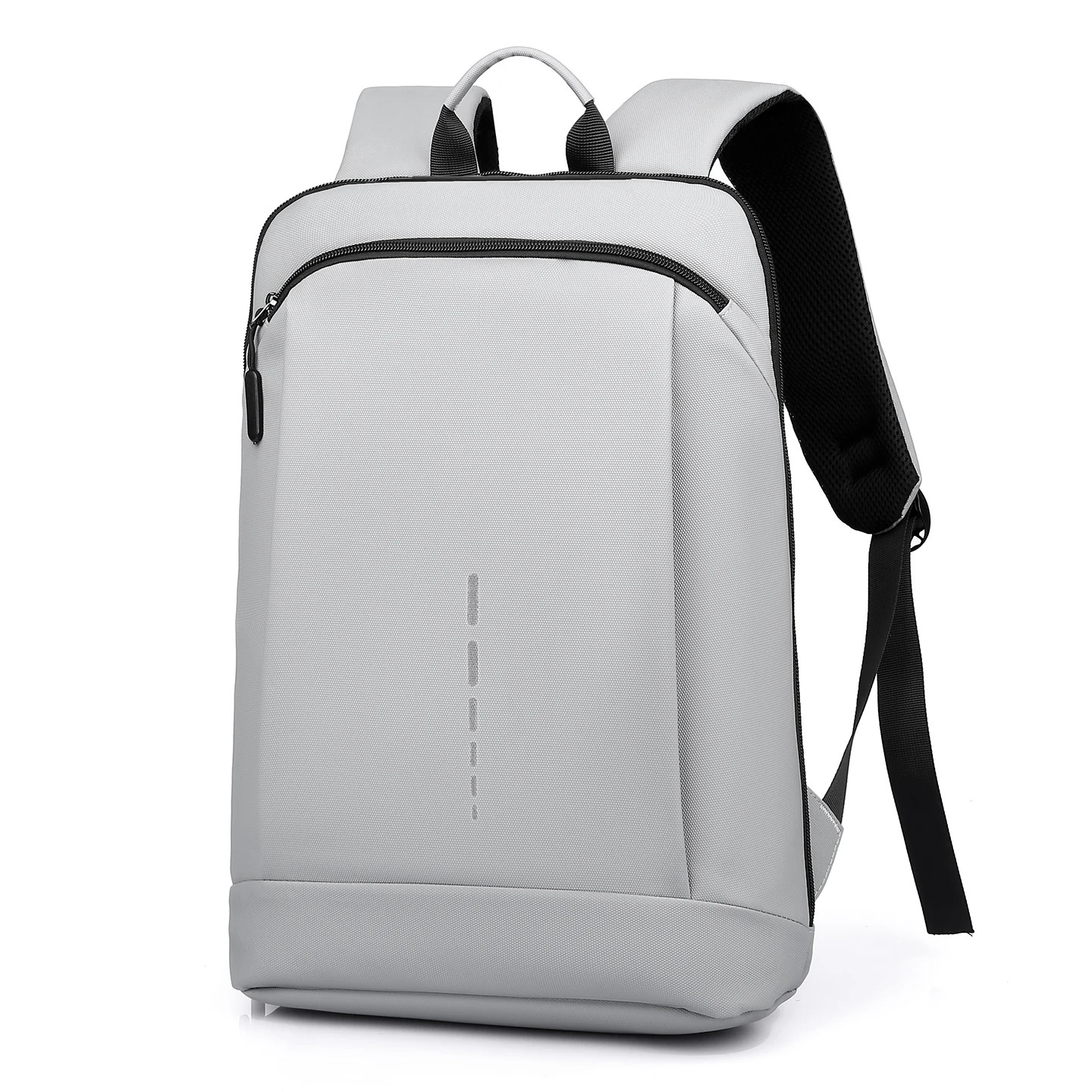 Mens Waterproof Backpack Slim 15.6 Laptop Bag Lightweight Business Travel Black
