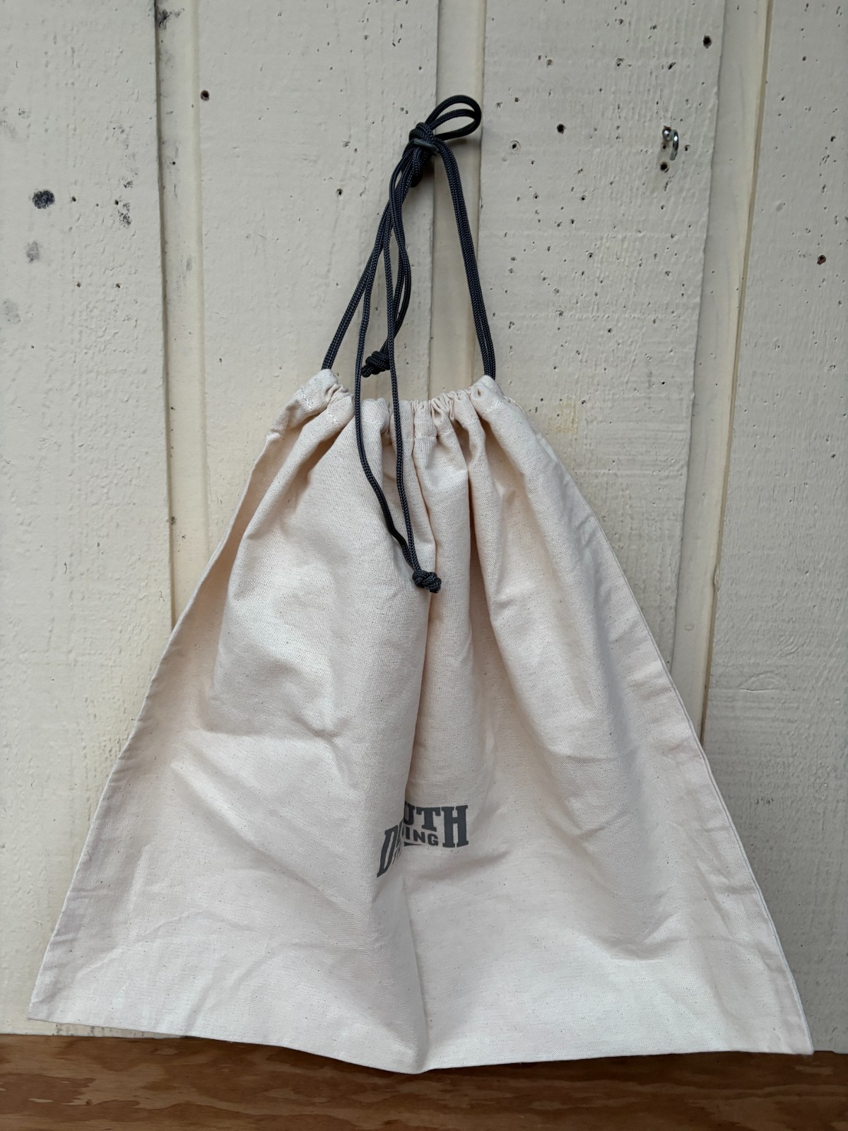 Duluth Trading Co Canvas Drawstring Tote/Laundry Storage/ Travel Bag 20″ x 18″