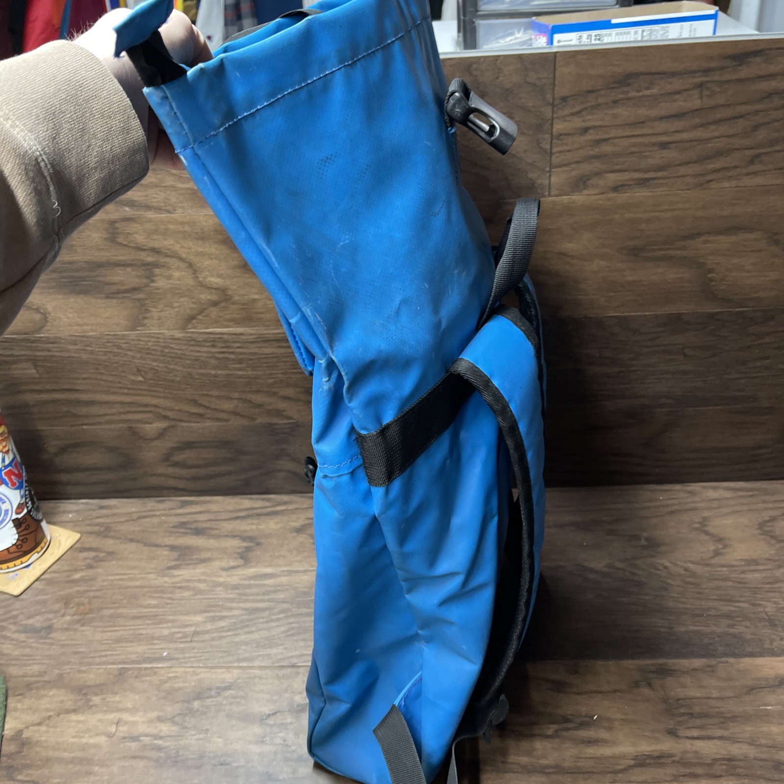 Superdry Japan Outdoor Waterproof Backpack Royal Blue Knapsack