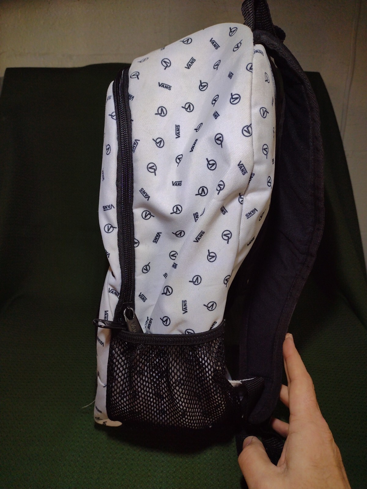 Vans Old Skool Unisex Off The Wall Backpack Black White