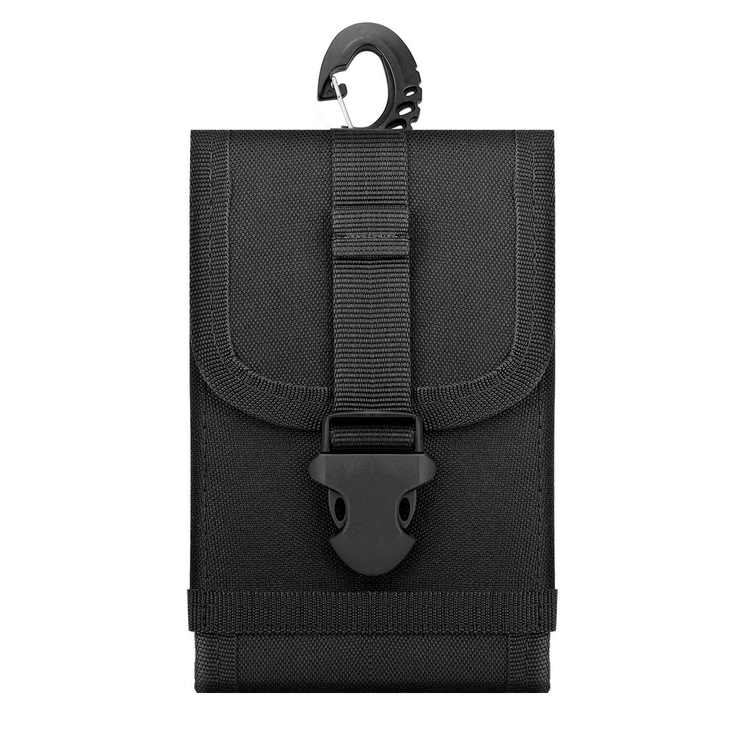 Tactical Molle Phone Pouch Waist Clip-On Phone Holster Gadget Bag with Hook Loop