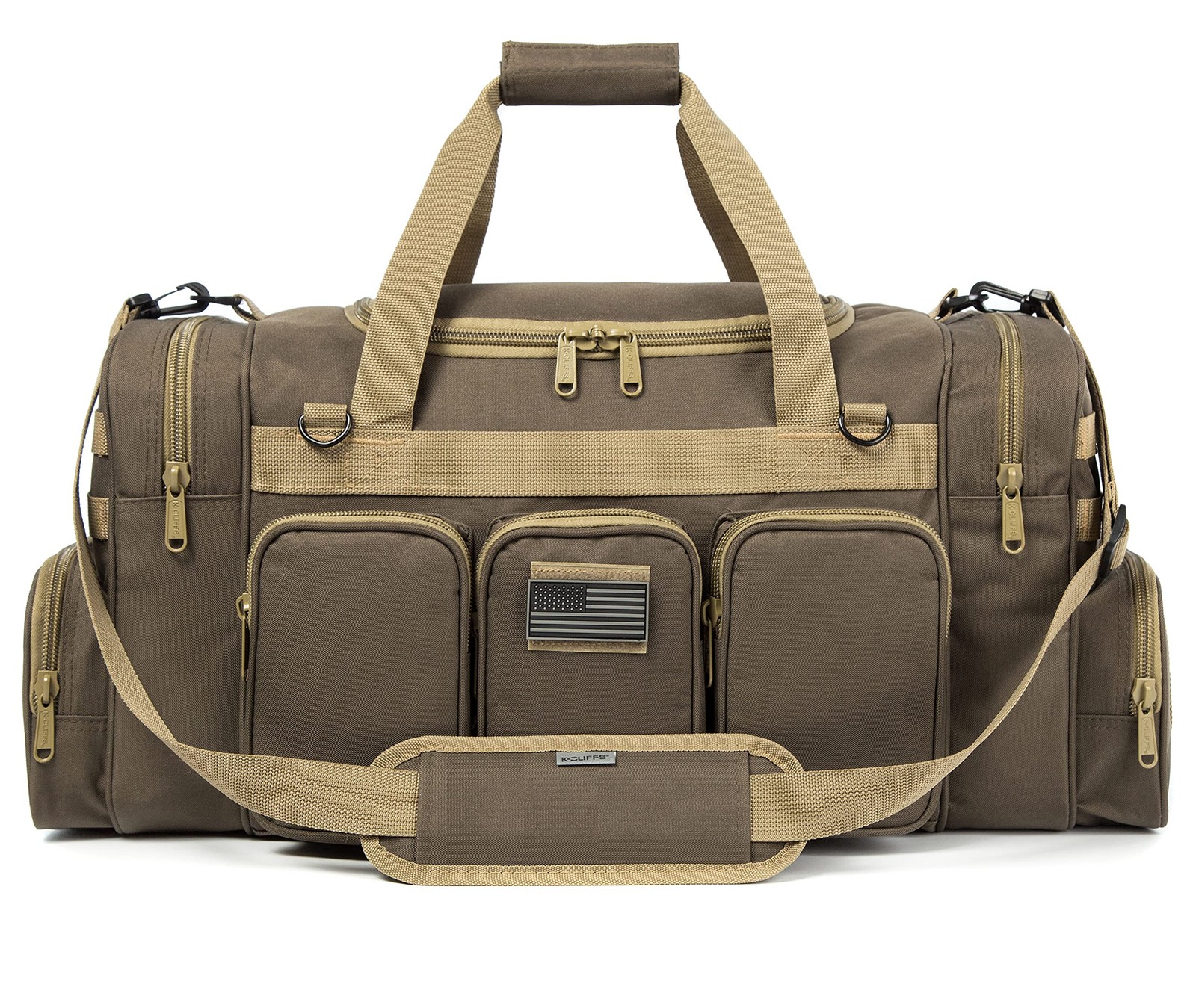 Tactical Range Duffel Heavy Duty Military Molle Gear Travel Sports Gym Bag Lo…