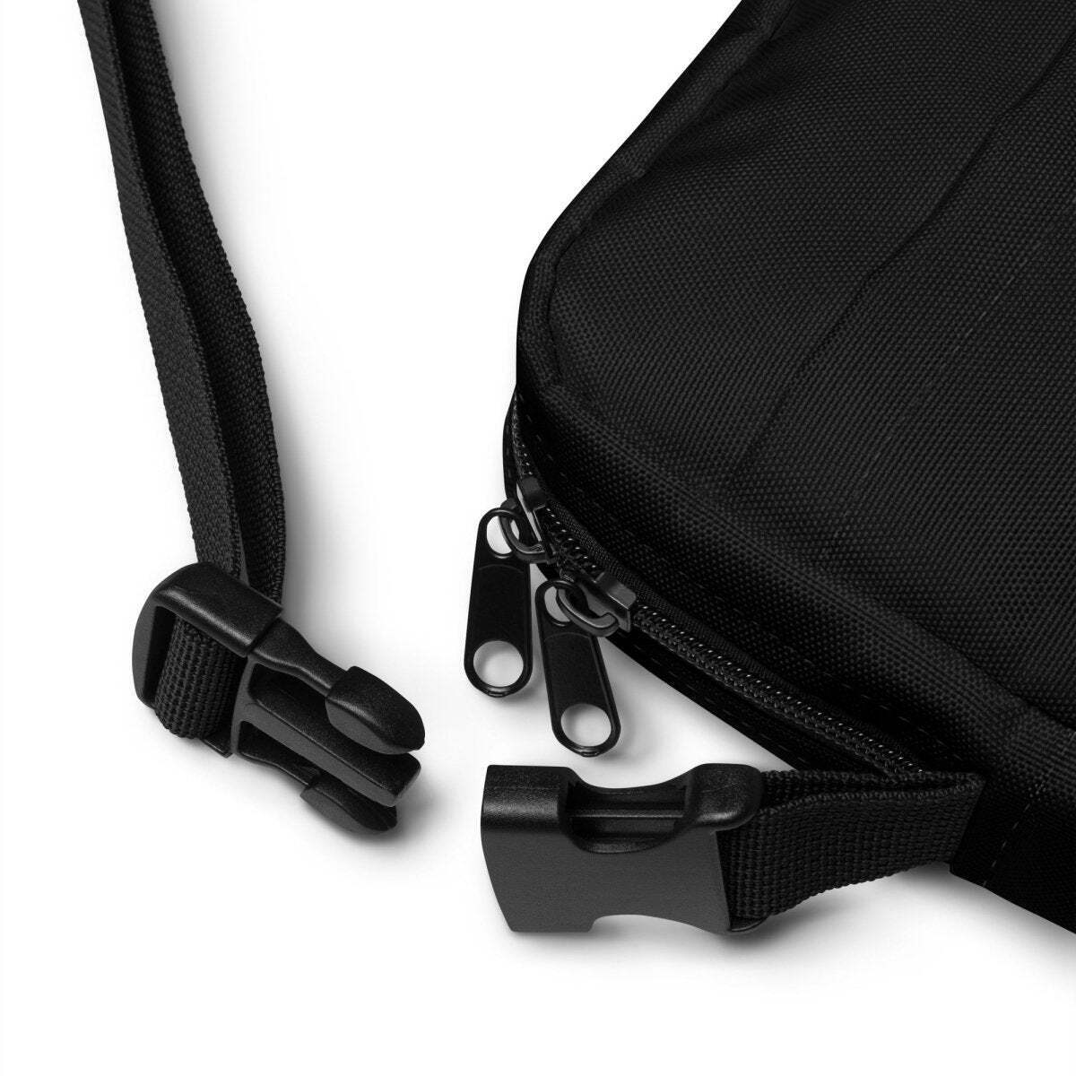 Sober Mornings Happy Days Utility Crossbody Bag