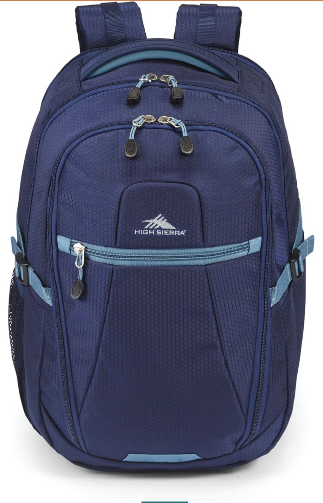 $85💥High Sierra Fairlead Travel Bag, Navy/Graphite Blue Backpack. New/Tag NICE