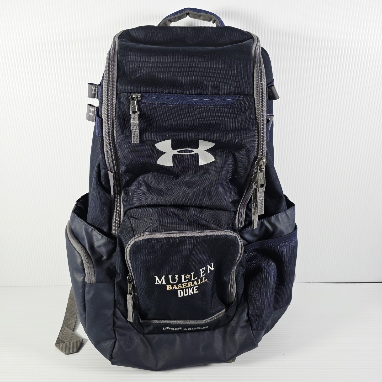 Under Armour Charged Royal Blue/Gray Backpack Mullen Basketball – Very Good