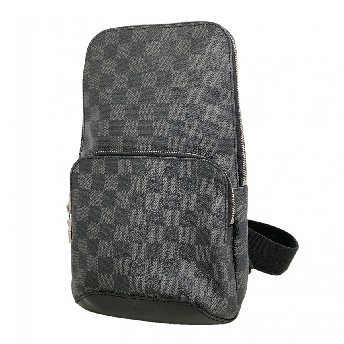 Auth [6gd4638-k] LOUIS VUITTON body bag Damier Graphite Avenue Sling Bag N41…
