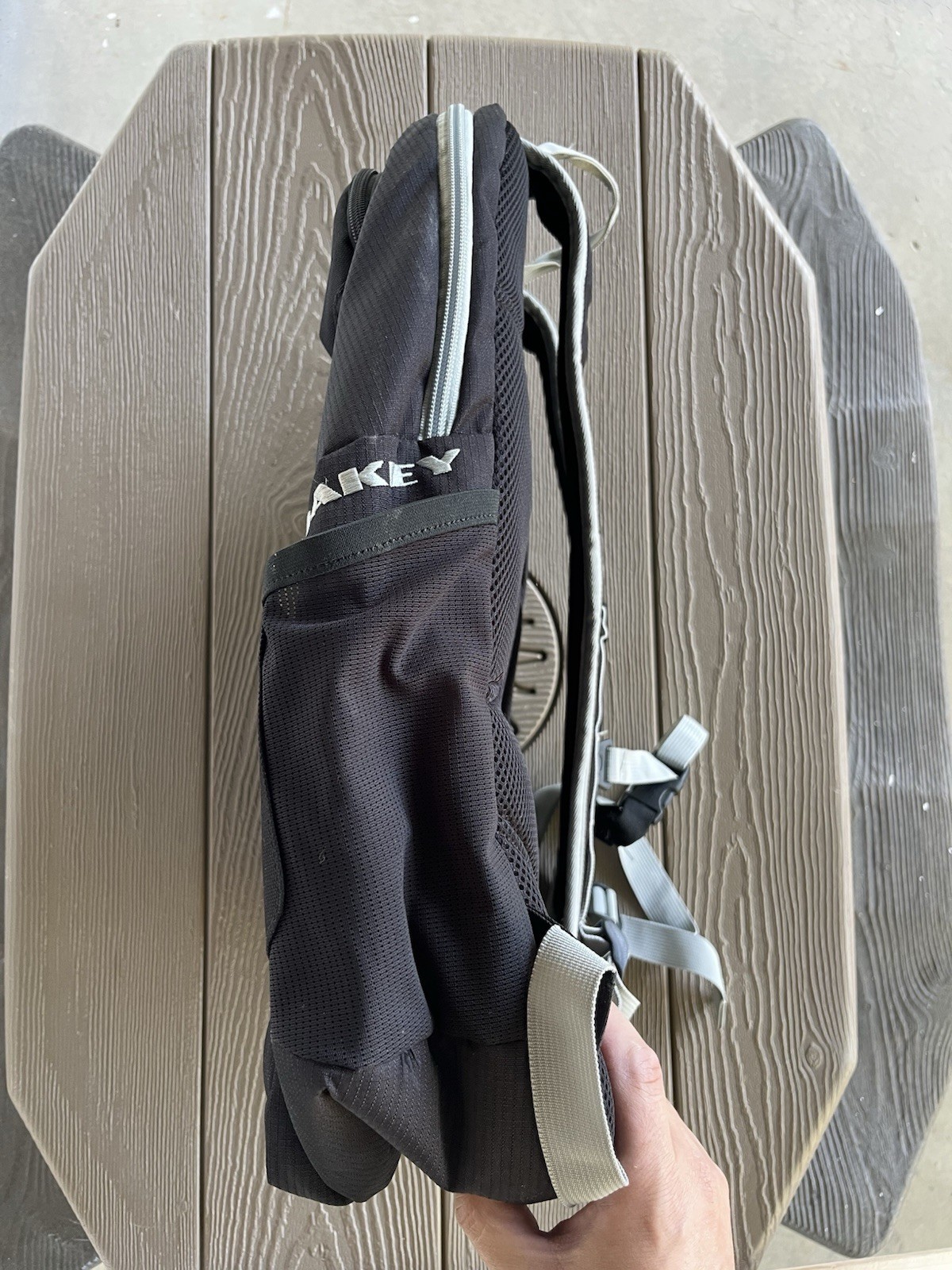 Oakley Backpack Works Pack Black w/Sunglasses Holder GUC