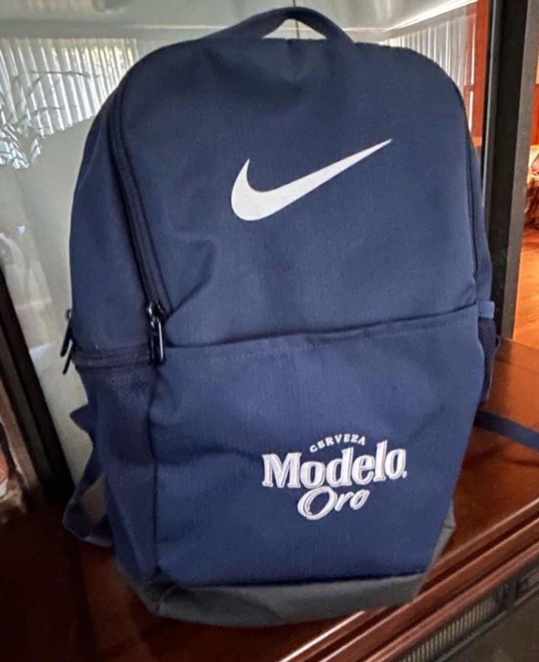 Nike Brasilia TrainN Bkpk Track Bag Mdnight Navy Bl. Blk/Wht NWT. Mod Oro Brand