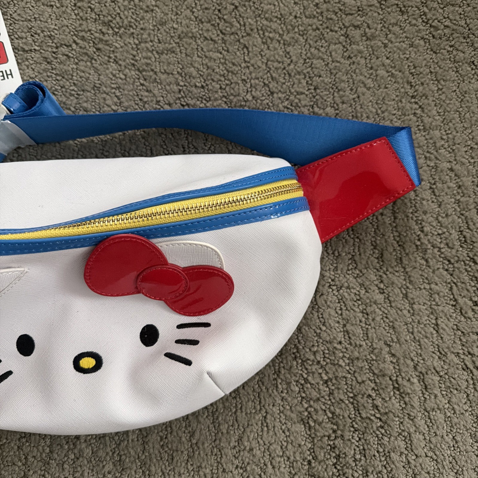 Hello Kitty 50Th Anniversary Body Bag Lounge Fly Sanrio Puroland