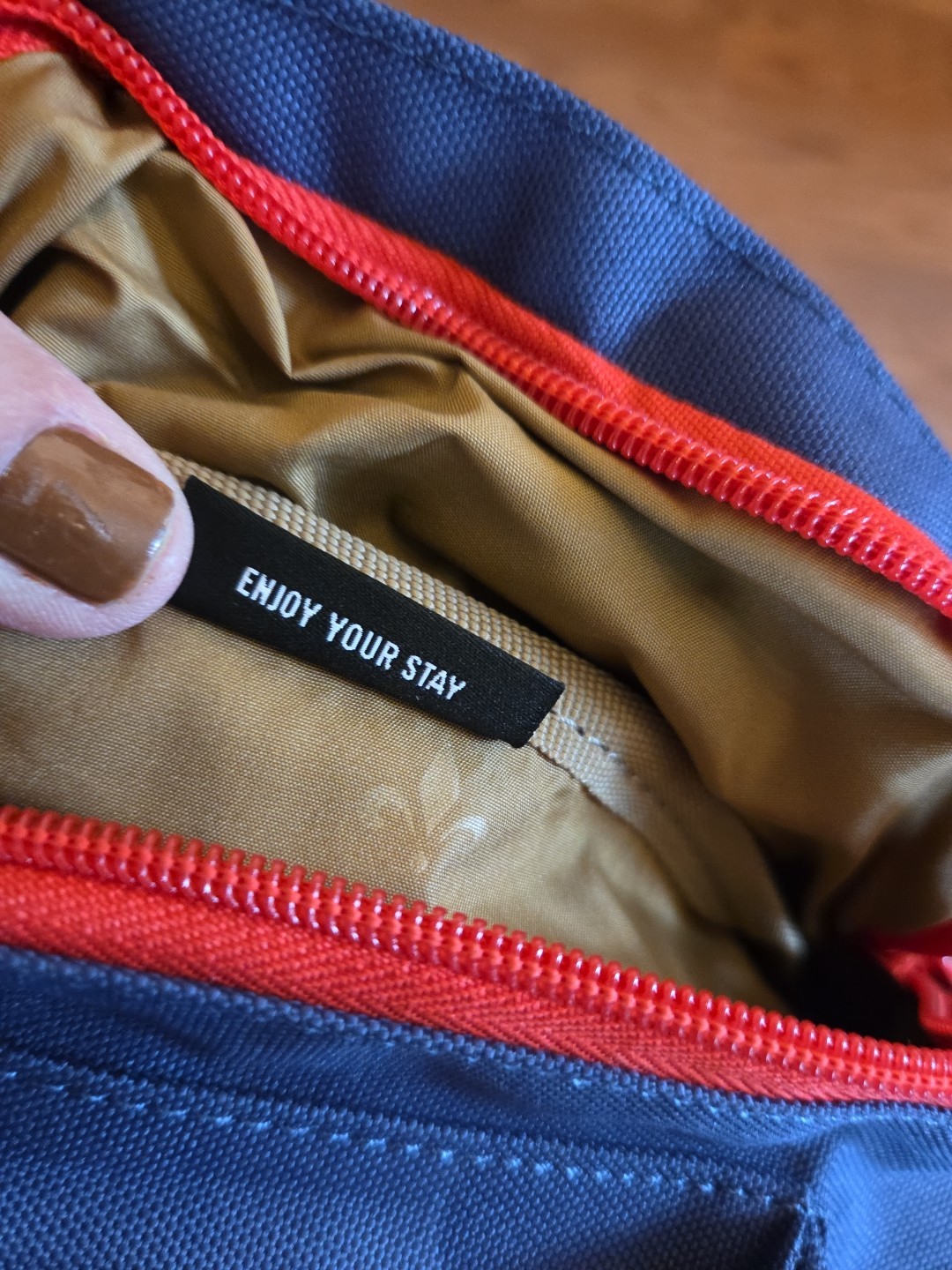 Herschel Supply Co. Unisex Hip Pack Waist Pack Fanny Pack Bag Blue And Red