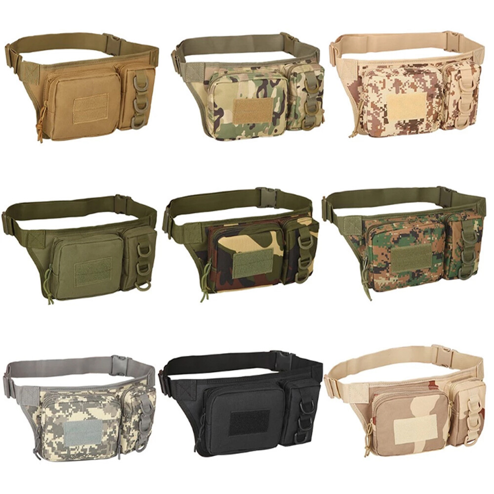 Tactical Waist Bag Nylon Oxford Utility Multipurpose EDC Utility Waist Pouch US