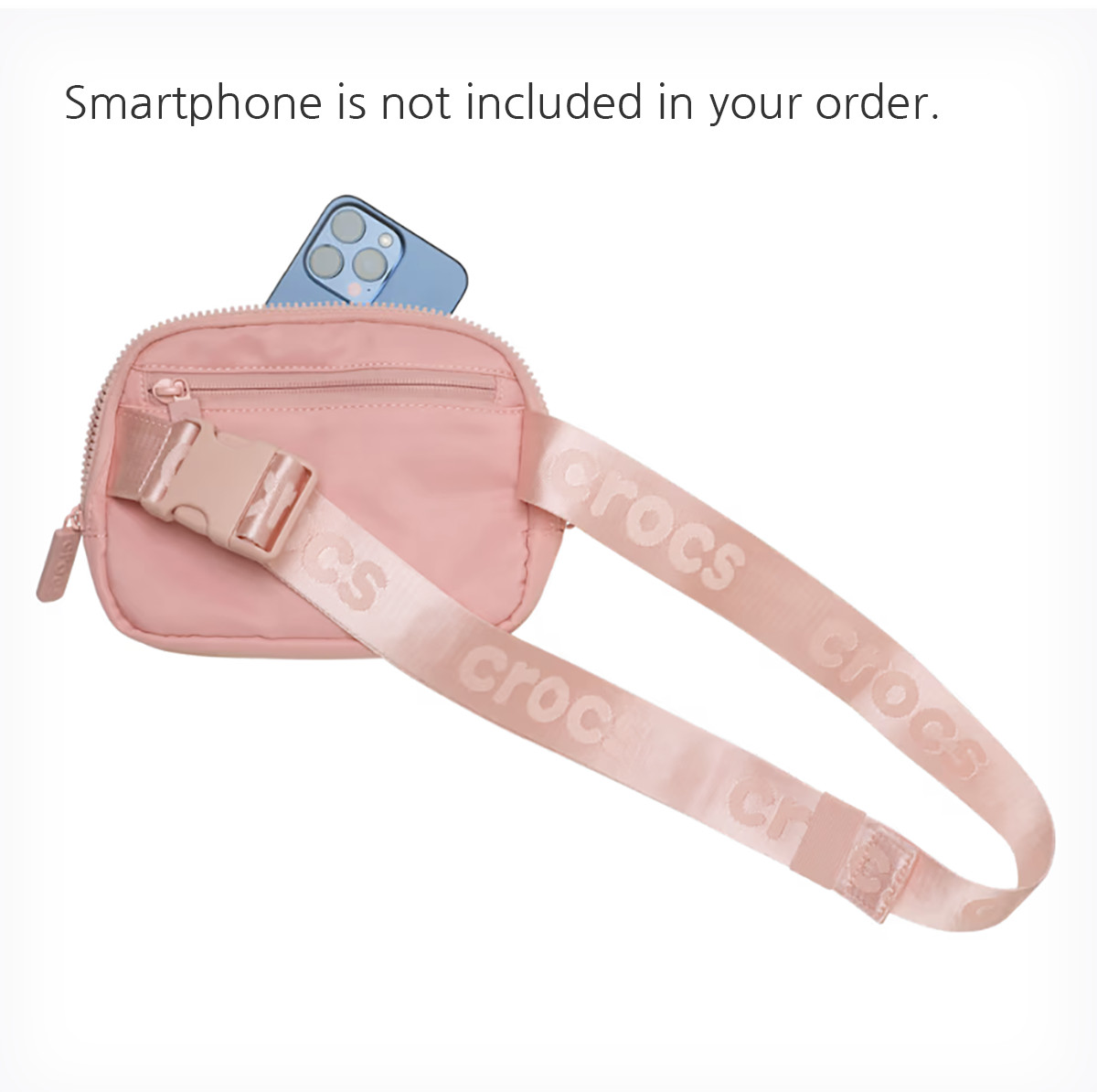 CROCS 2025 Classic Belt Bag 211701 , 4 color, Pink/Black/White/Pond