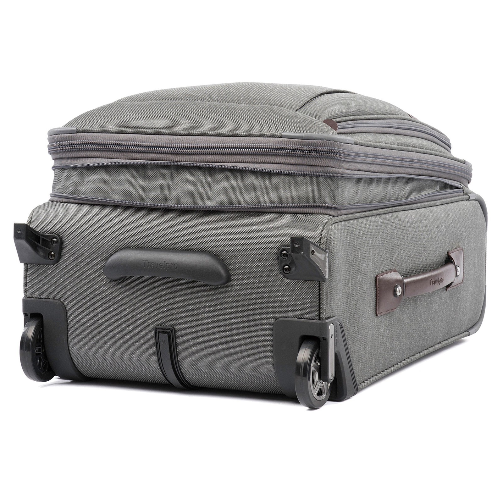 Travelpro Platinum Elite Softside Expandable Luggage, 2 Wheel Grey 22 Inch U1