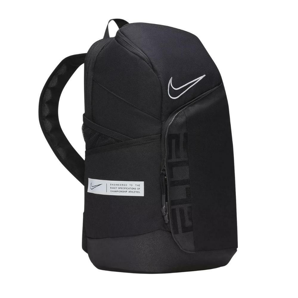 Nike Elite Pro Basketball Backpack Black White BA6164 One Size Shoes Laptop New