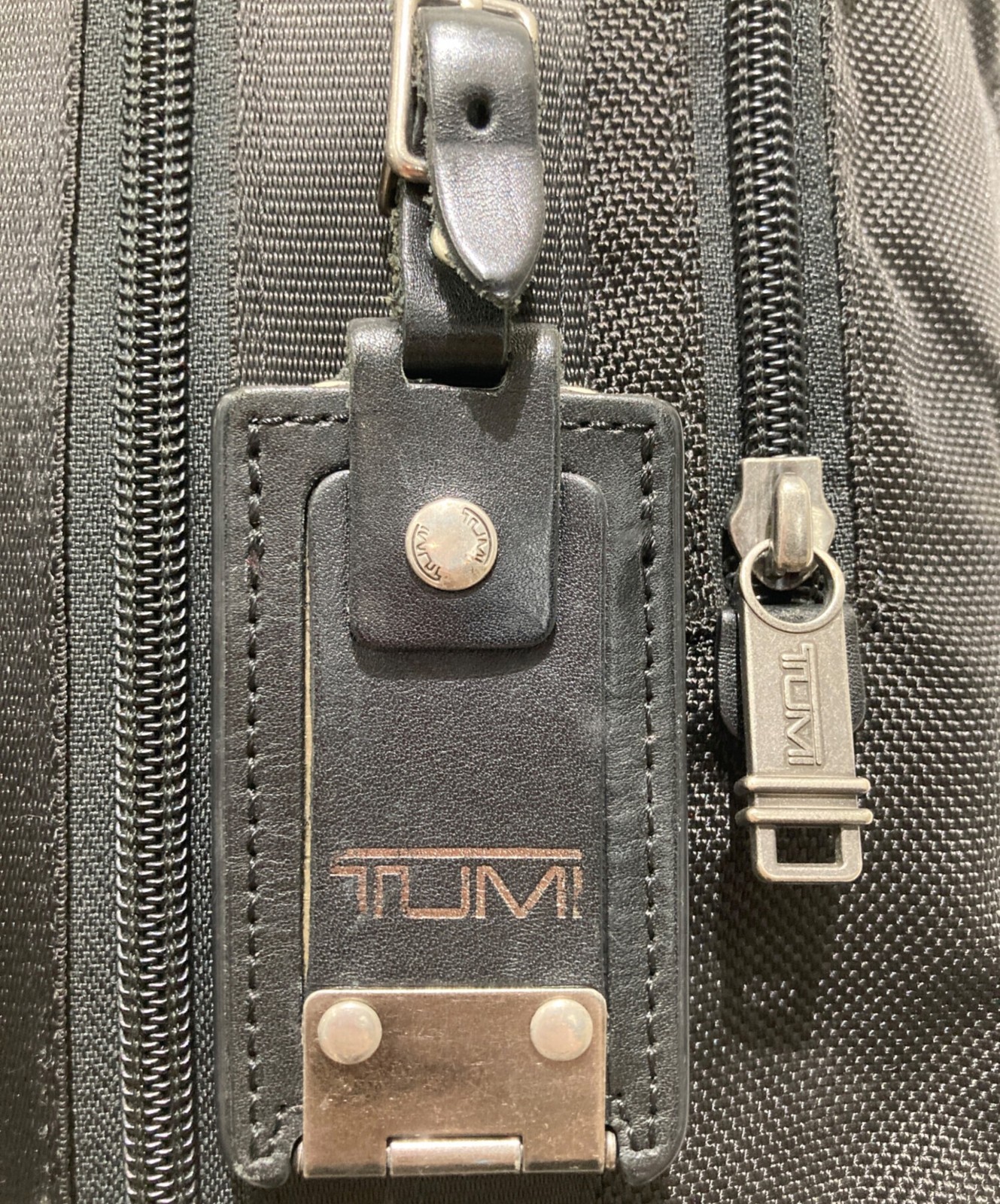 TUMI One Shoulder bag Black Nylon Men Sling bag