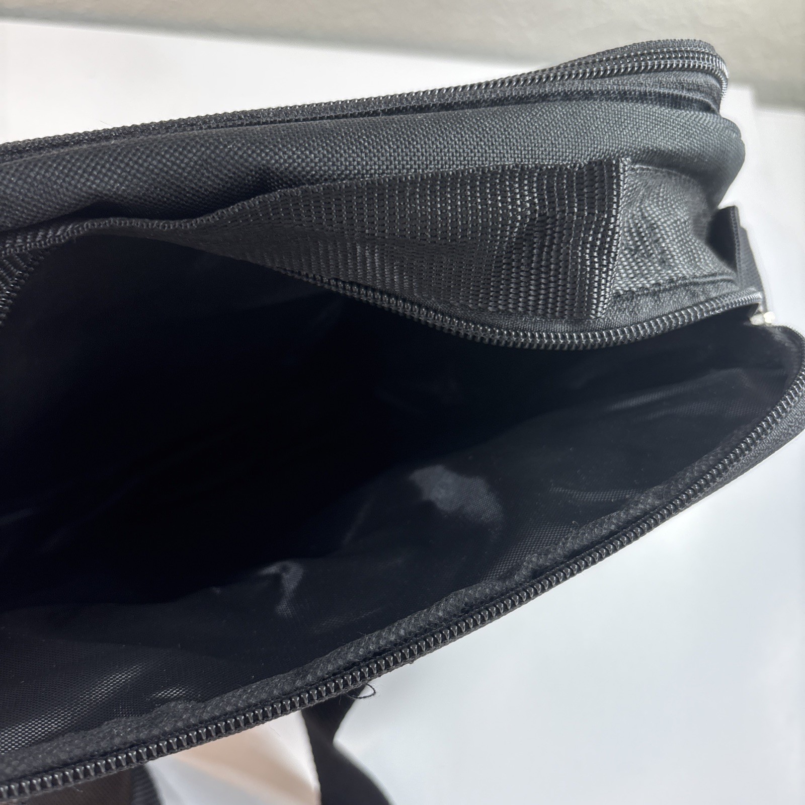 10” Black Men Waterproof Messenger Shoulder Satchel Business Tool Bag Storage