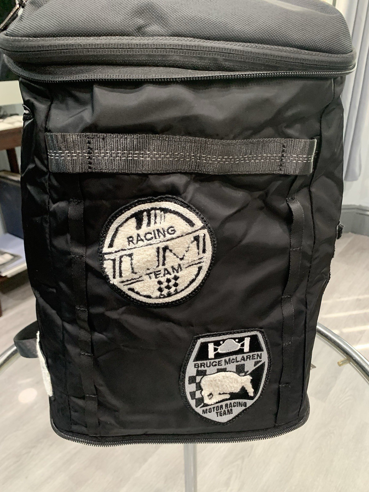 TUMI McLaren Packable Backpack – Black/White