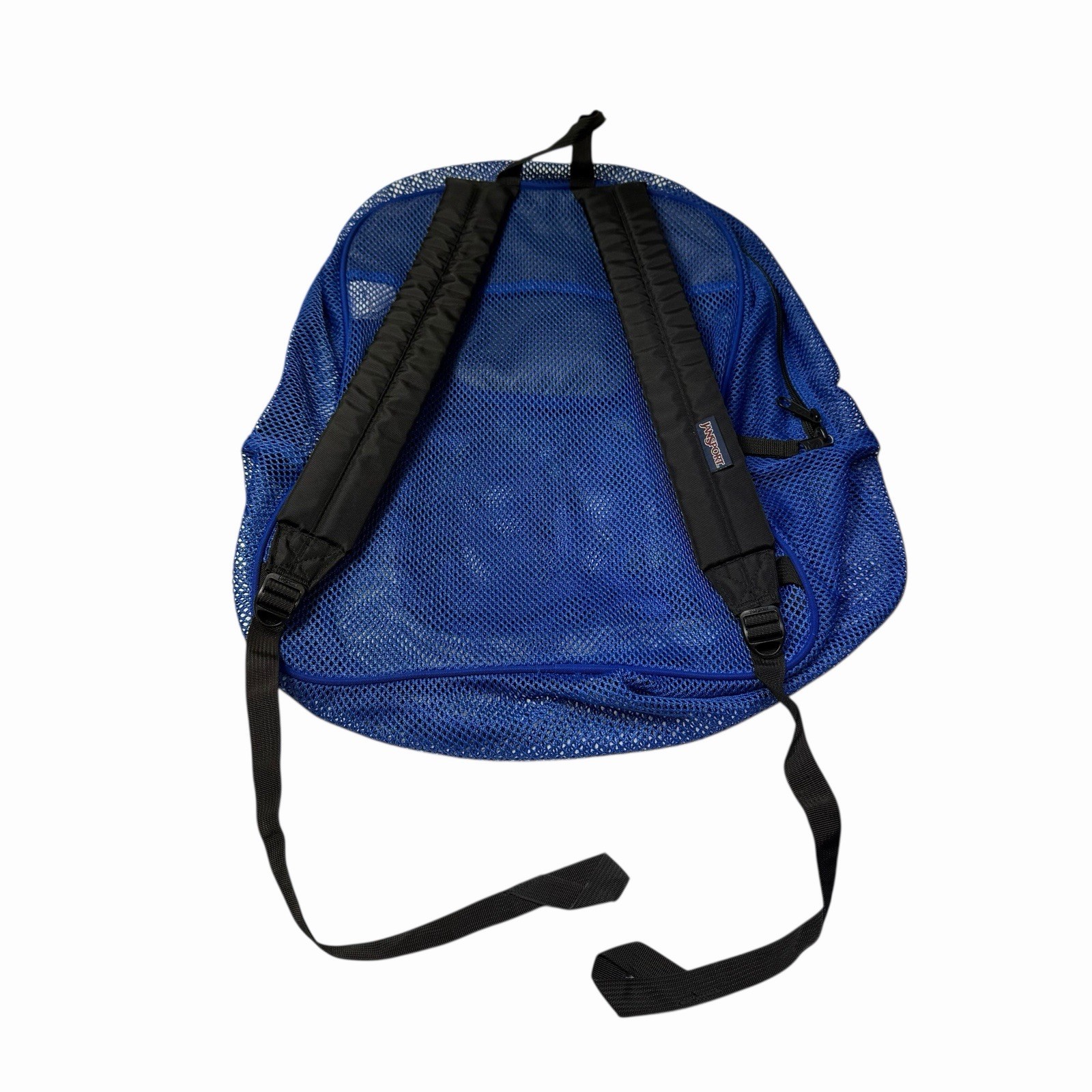 Jansport Royal Blue Mesh See Through Unisex Backpack