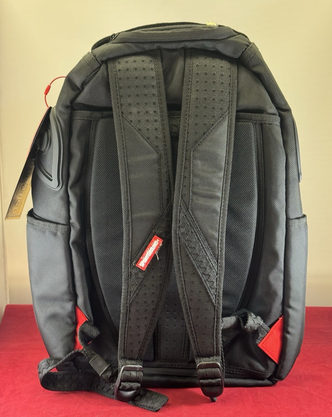 Sprayground The Hero Red Tape Limited Edition DLXR Backpack