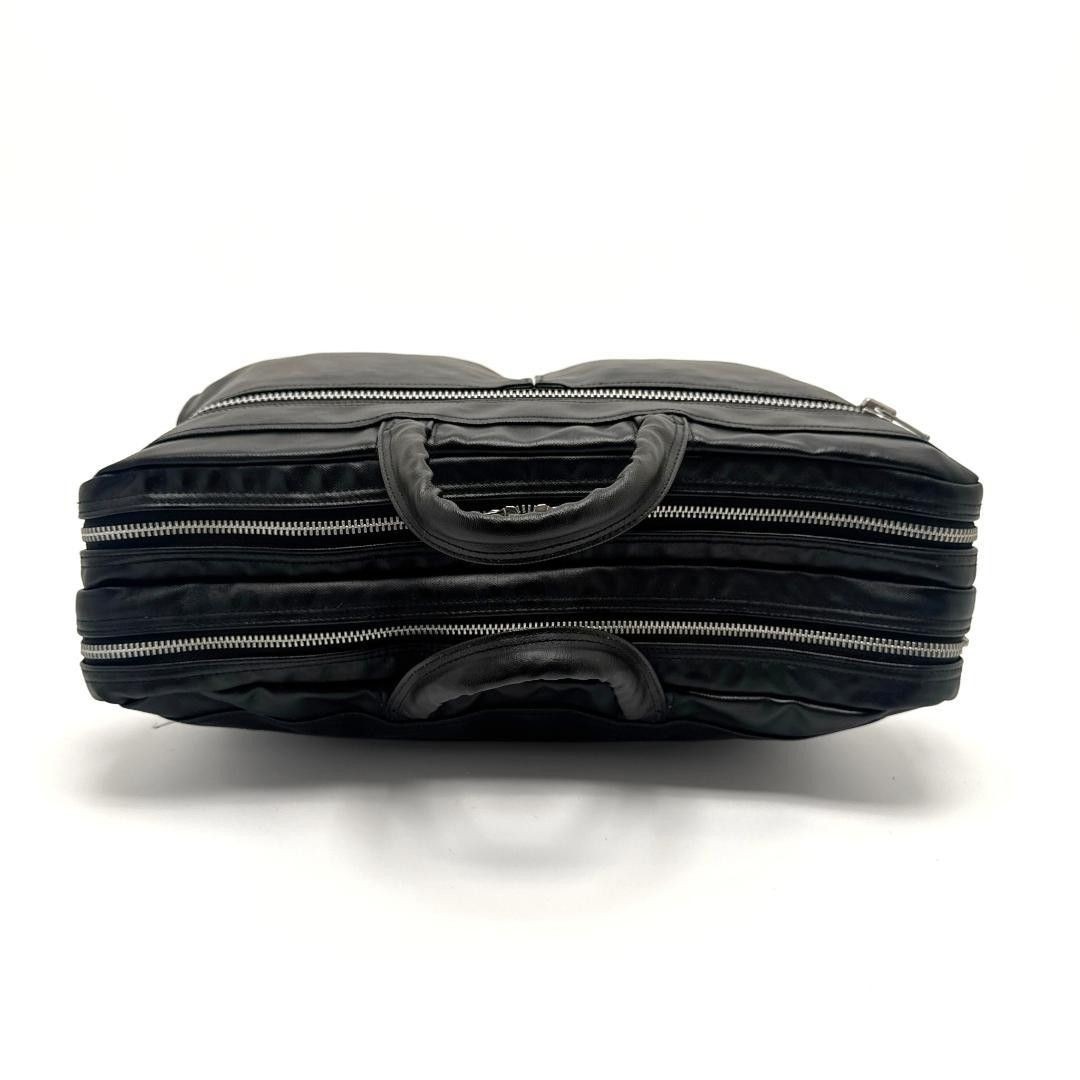 Porter Free Style 2Way Briefcase Black A4 Laptop Bag 707-08208 Excellent Japan
