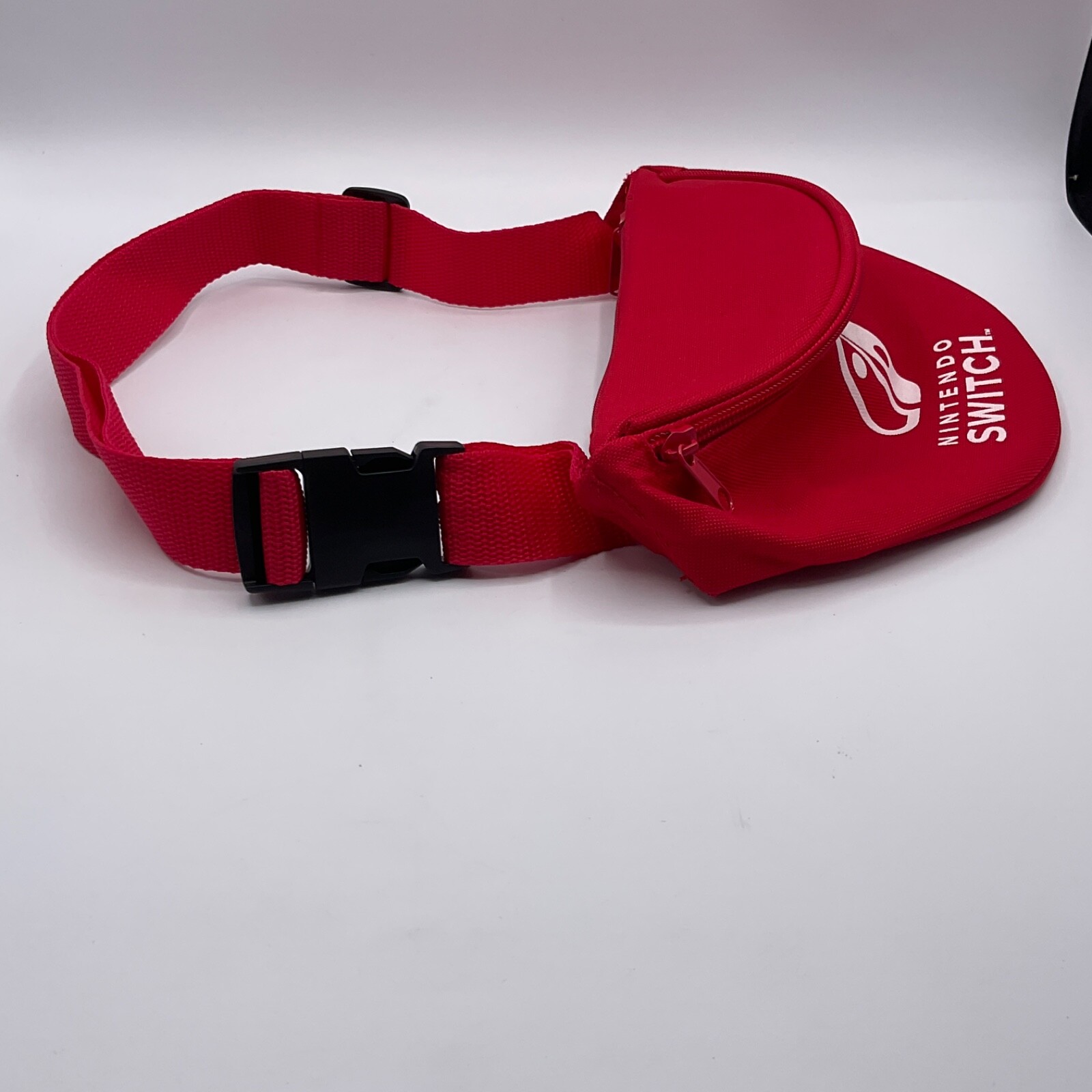 Nintendo Switch Together Tour Red Fanny Pack Adjustable Waist Promotional Zipper
