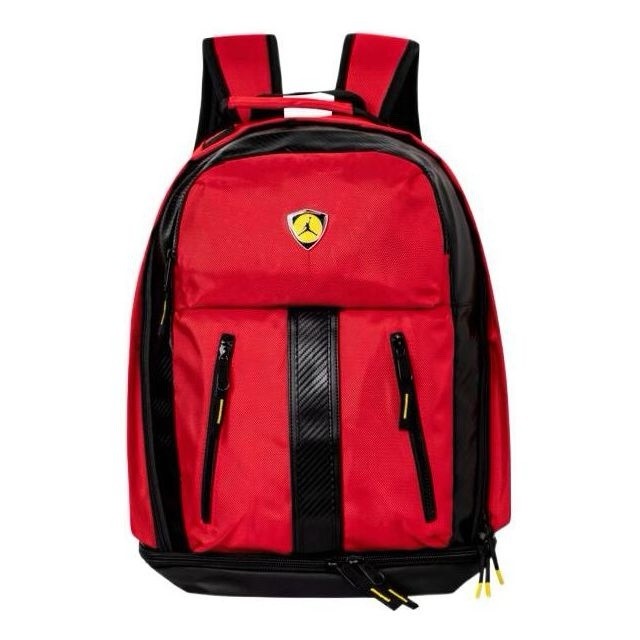 Air Jordan Moto Backpack Red & Black Size L [9A0618-U10]