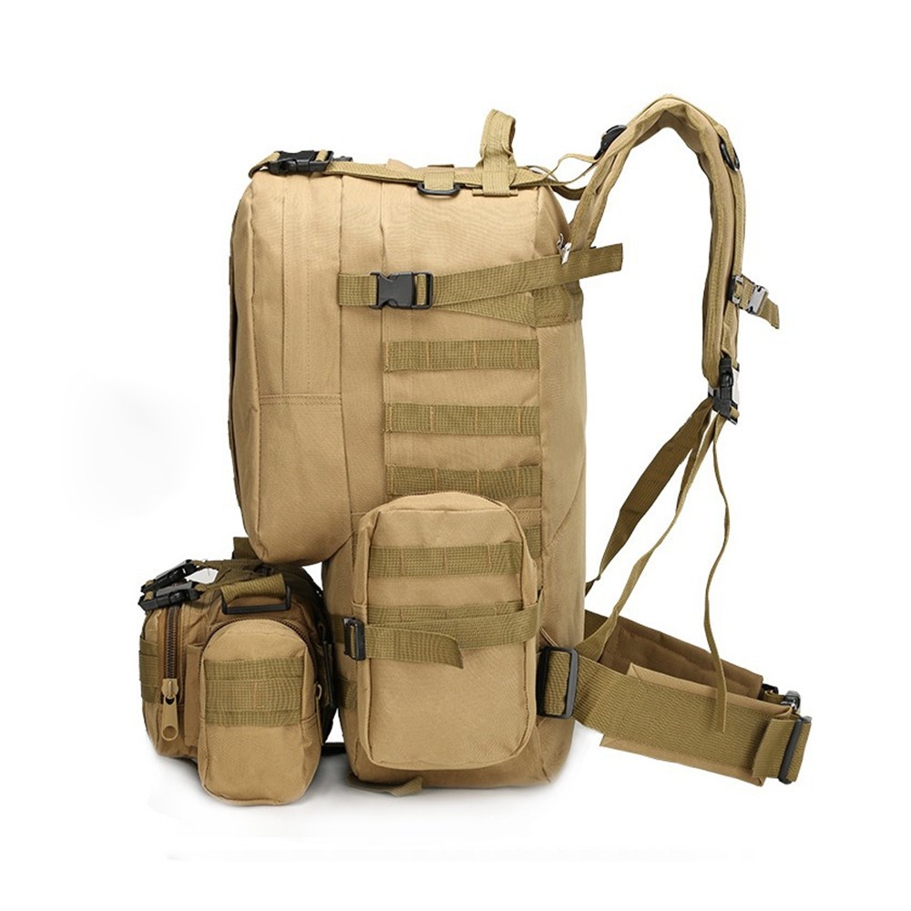 75L Large Military Tactical Backpack for Men Camping Hiking Waterproof Backpack