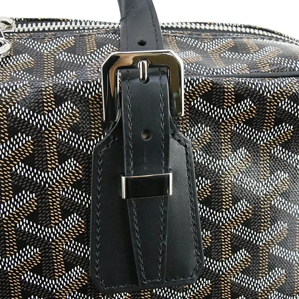 GOYARD Ambassade MM Document Case Goyardine canvas Leather Business bag Men