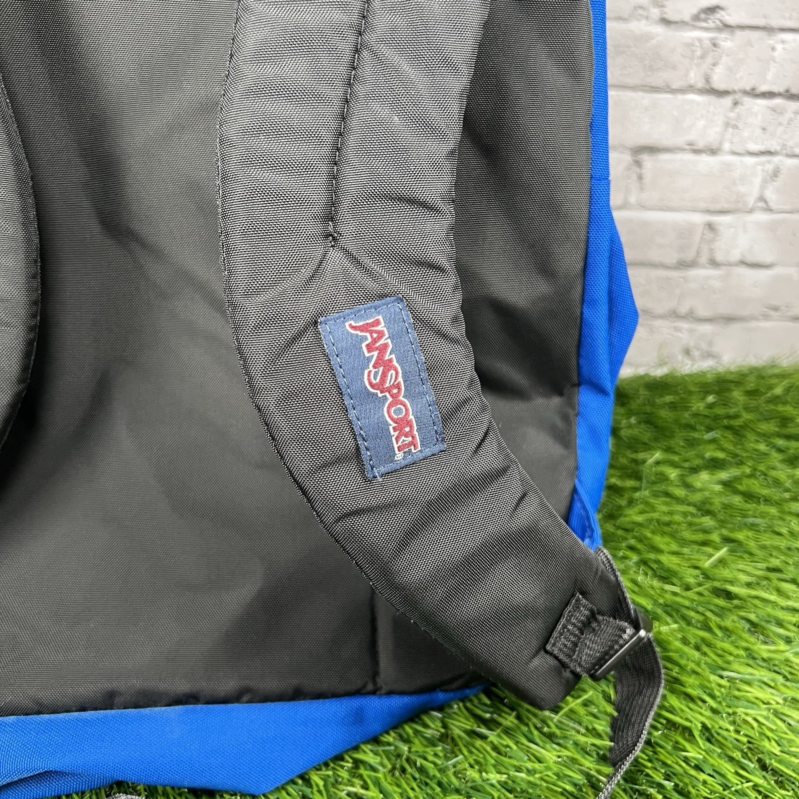 JanSport Big Student Backpack Blue School Book Bag Laptop Travel JS0A47JK