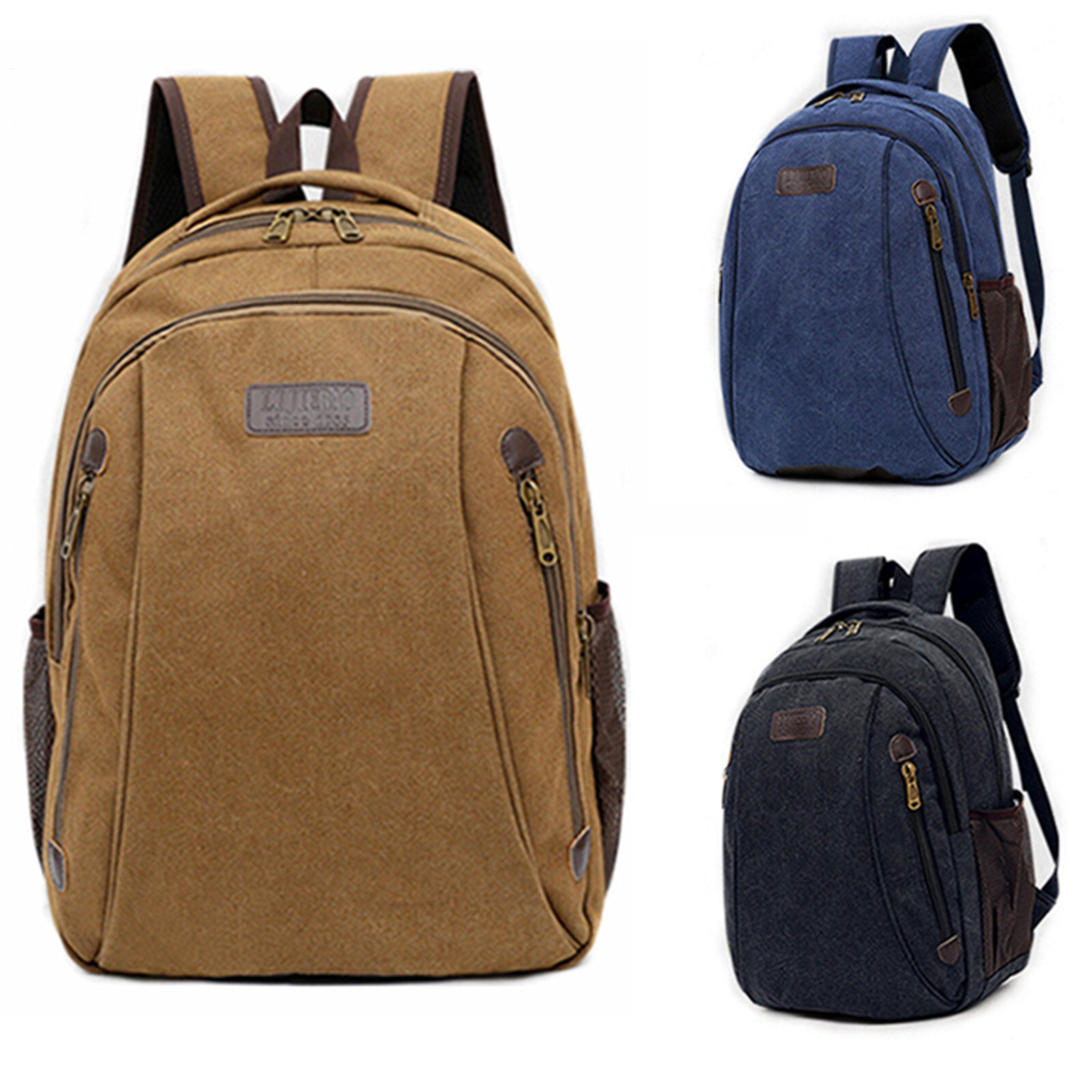 Vintage Men’s Canvas Backpack 20L Ideal For High school And College students