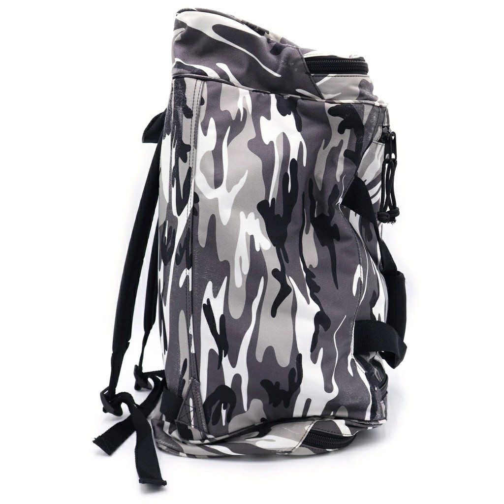 BALENCIAGA Explorer Travel Backpack Camouflage Gray