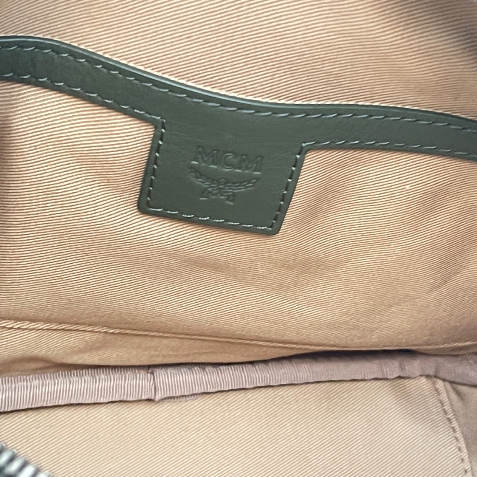 MCM AREN VISETOS CROSSBODY BAG WINTER MOSS MMR DSTA05 G8001 New