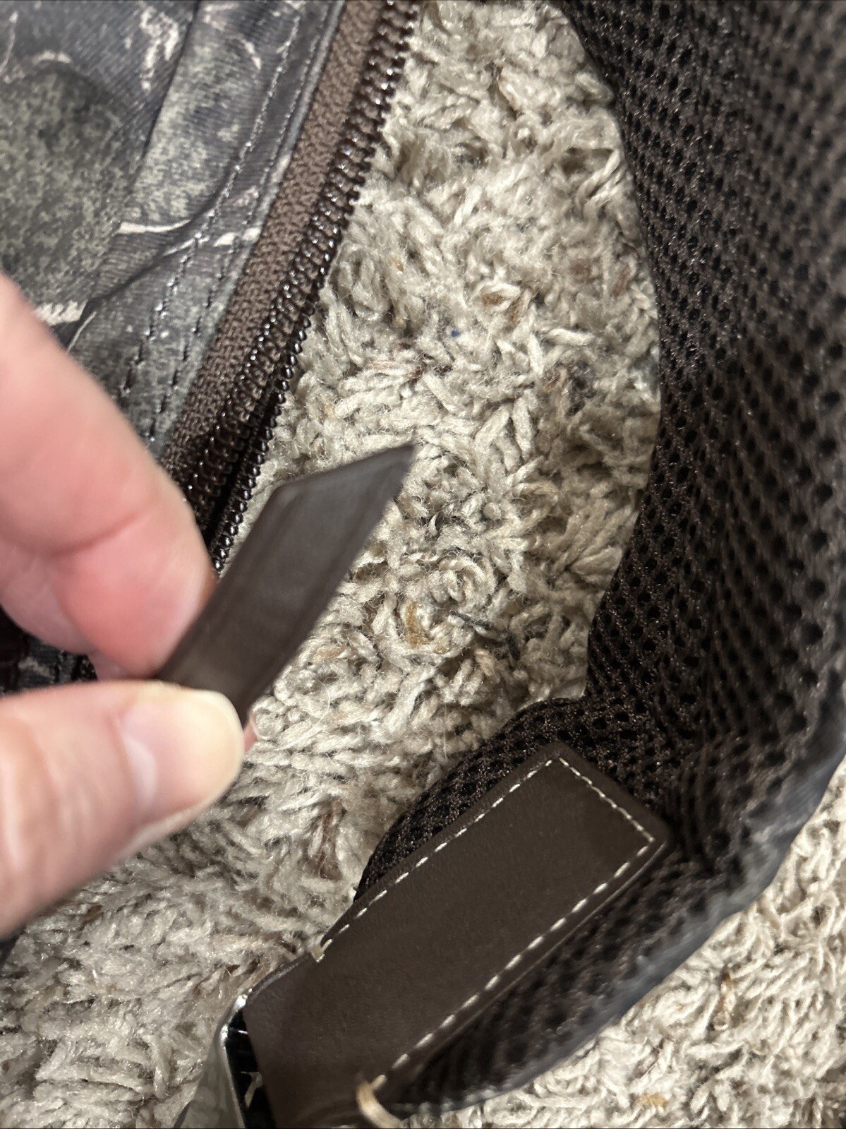COACH Shoulder Bag Varick Nylon Sling F70692 Camo