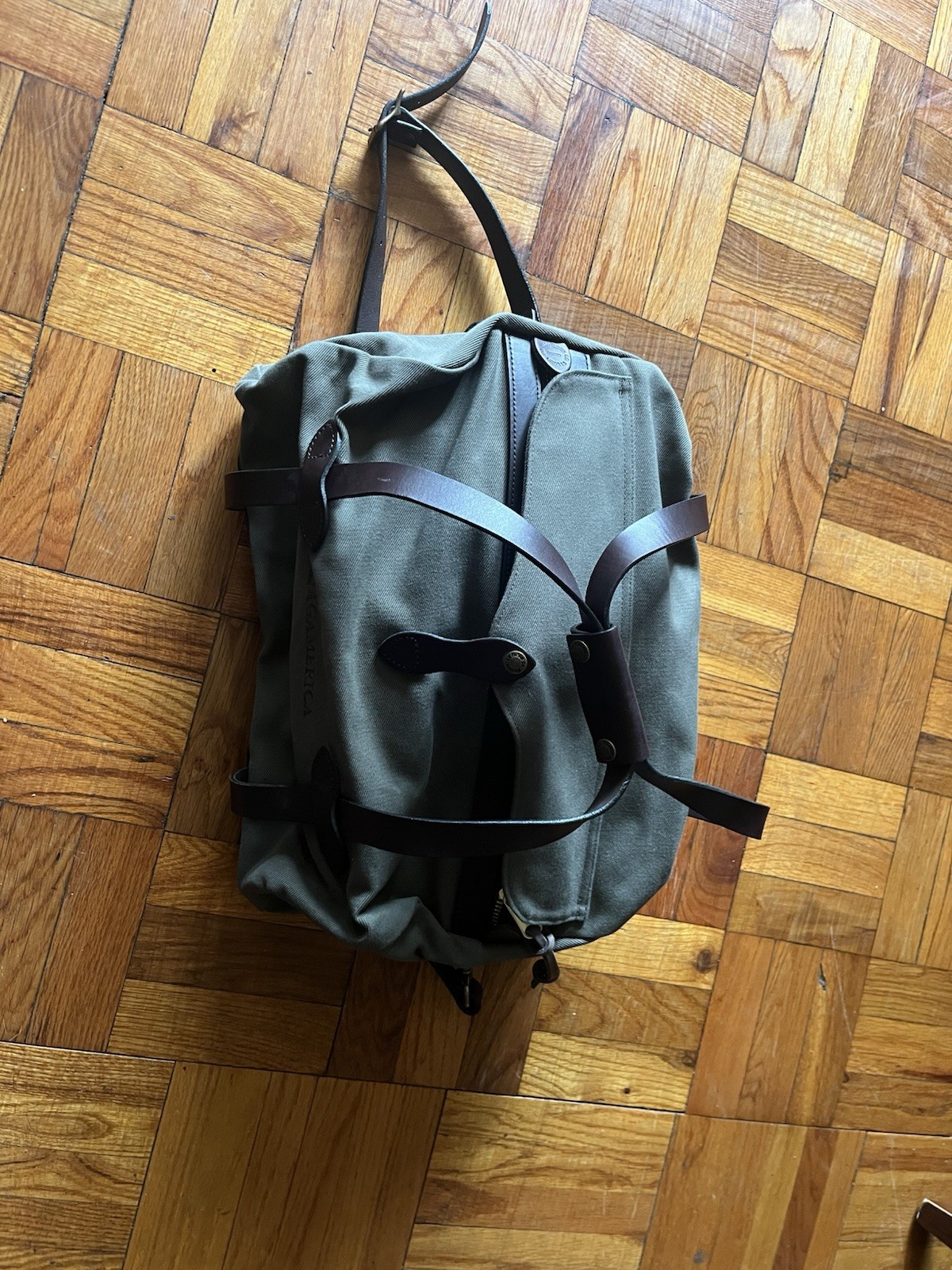 Filson Duffle Small Rugged Twill Otter Green NWOT