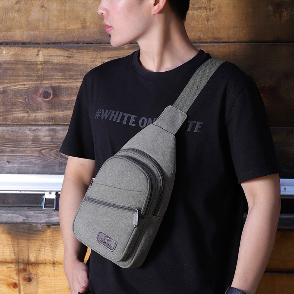 Sling Bag Crossbody Backpack Shoulder Chest Bag Men Travel Hiking Casual Daypack