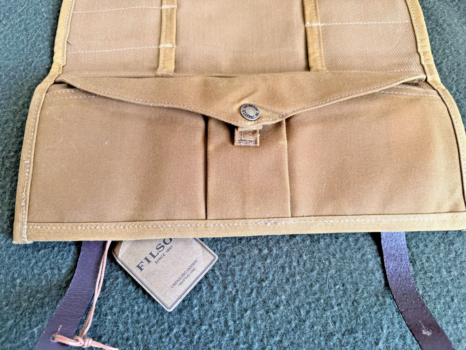 Rare | BNWT | Filson | Tool Roll | Rugged Twill & Tin Cloth | MIUSA