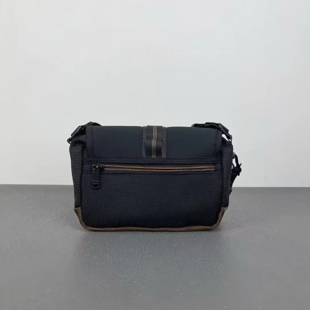 NEW TUMI Alpha Bravo Compass Crossbody Bag 232716 Onyx Black Flap