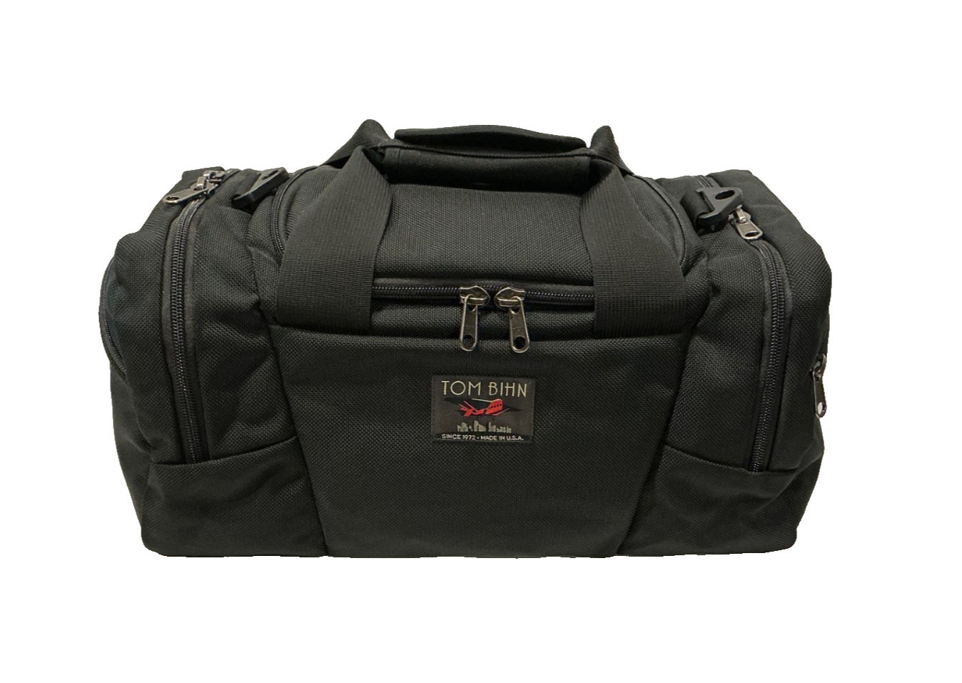 First Gen Tom Bihn Night Flight Travel Duffel – Black 1050d/ Steel 200d