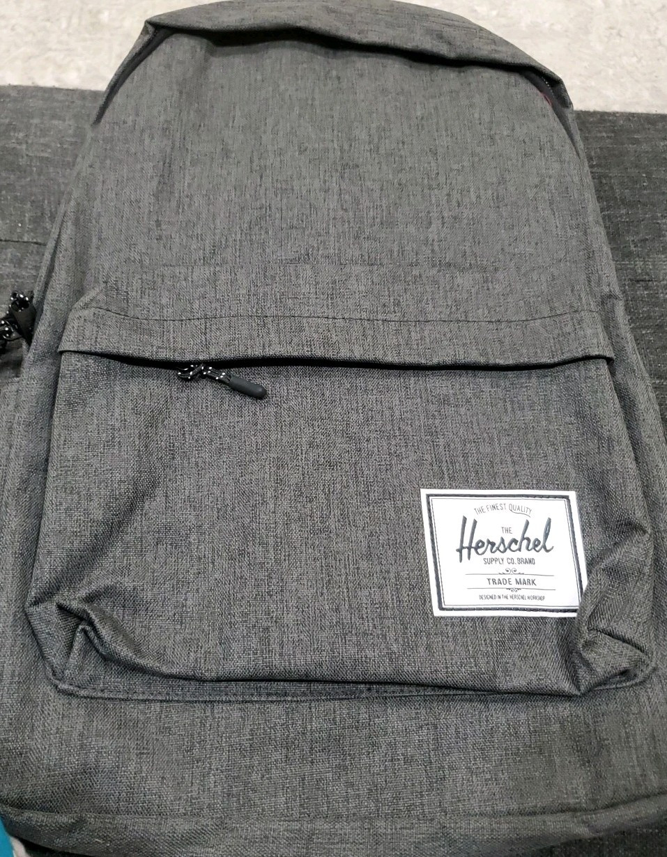 Herschel Classic Backpack, Black Crosshatch, XL 30.0L