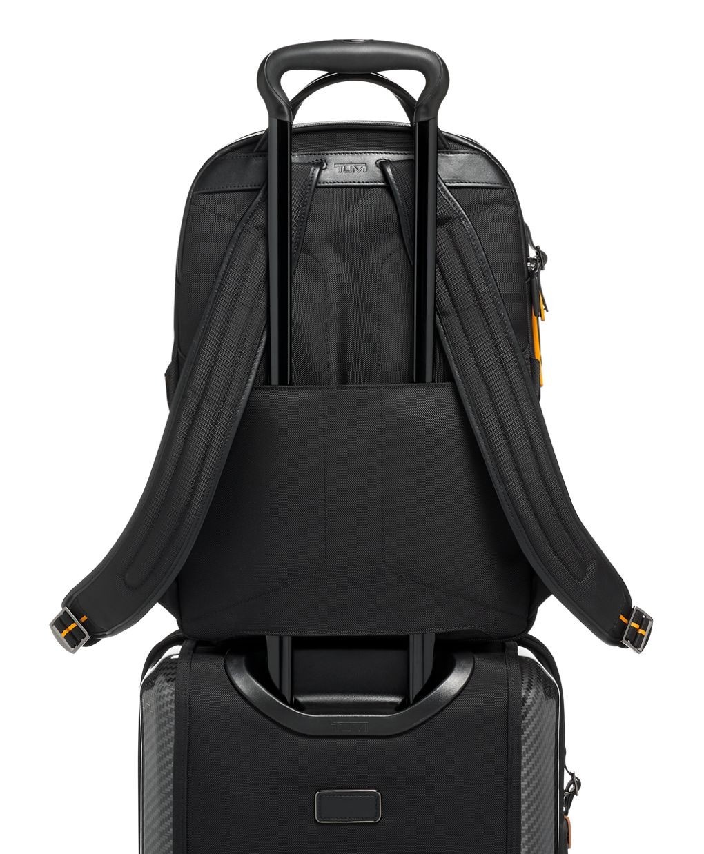 New Tumi McLaren Velocity Backpack Black Carbon Fiber, With Tags, Retail $1200