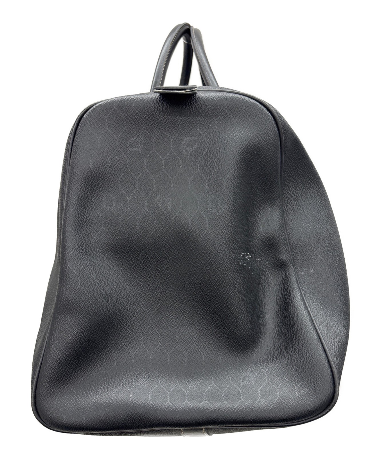 Christian Dior Boston bag Black Leather Men Duffle bag Large capacity