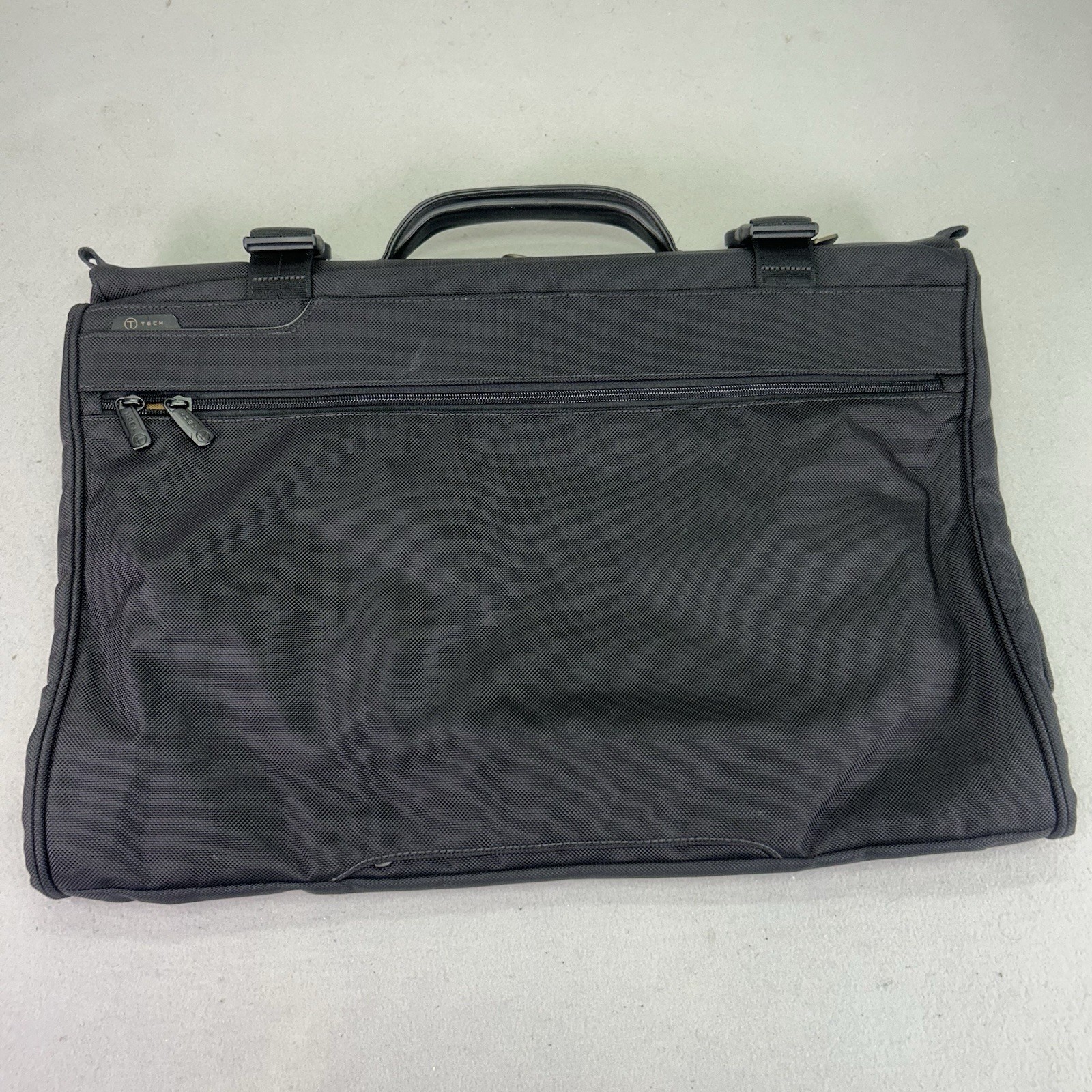 Tumi T-Tech Carry On Tri Fold Garment Bag (56133D) Travel Black Brown *LOGO