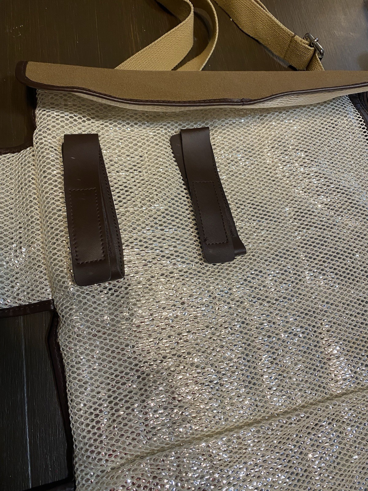 G.H. Mumm Champagne Canvas and Leather Expedition Kit By Bill Amberg