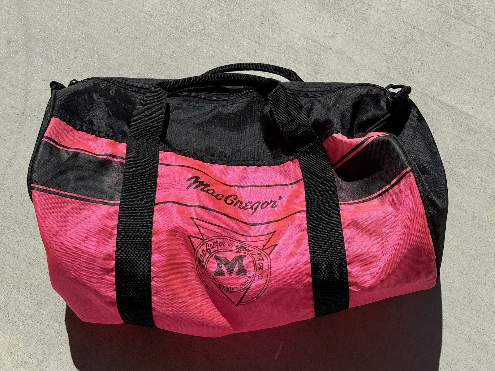 ✅ Vintage MacGregor duffle bag Professionally Cleaned USA Seller🇺🇸