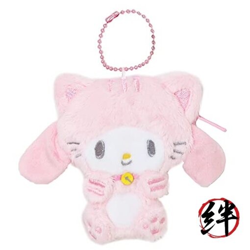 K Company Sanrio Happy Cat Die-Cut Coin Purse My Melody SAH-DK-MM