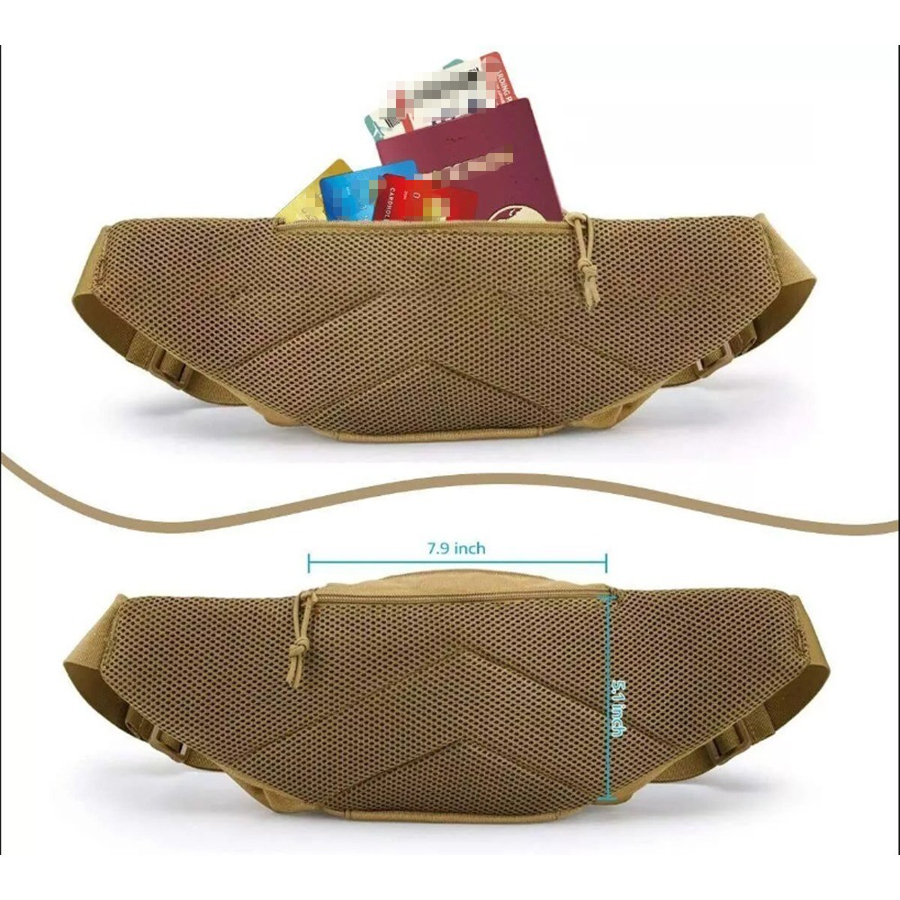 Molle Tactical Military Bag Concealed Gun Bag Carry Magazine Waist Pouch Holster