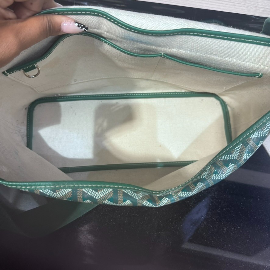 Goyard Capetien Messenger Bag Green