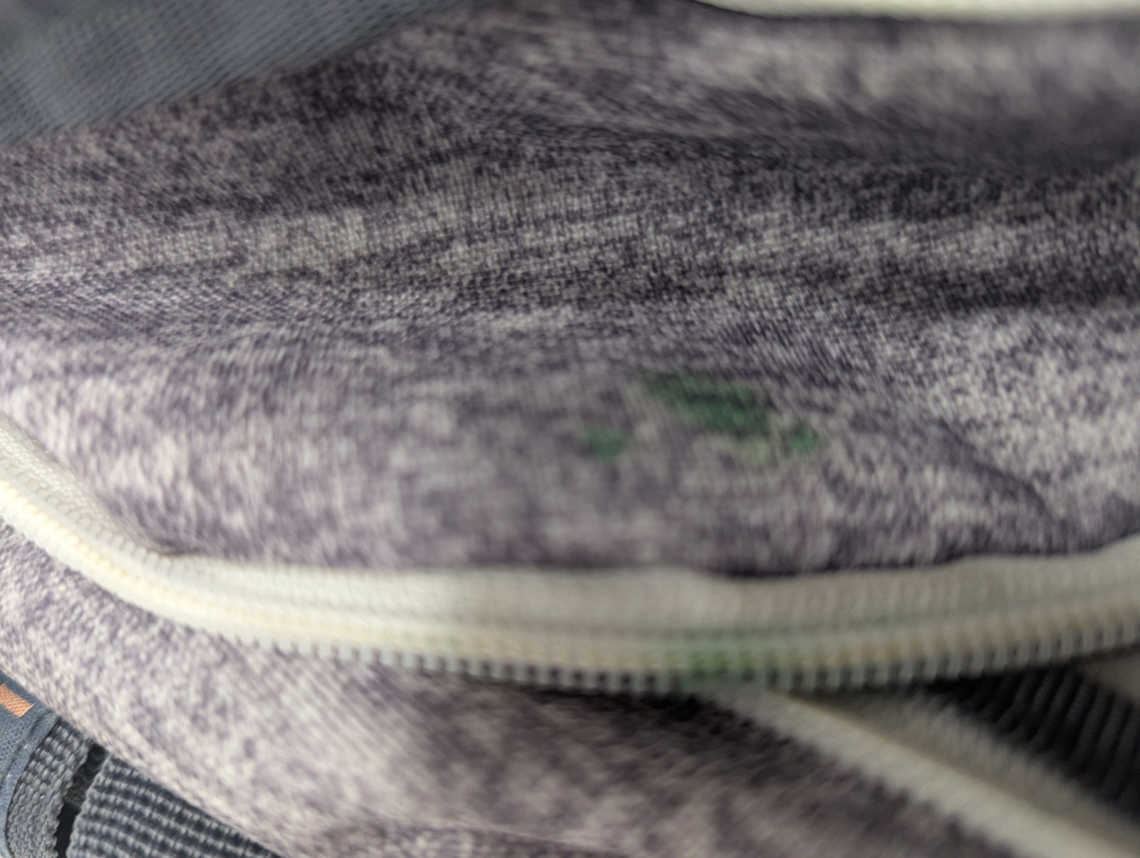 Adidas Backpack Light Blue And Gray(Has A Little Bit Of Green Marker See Photos)