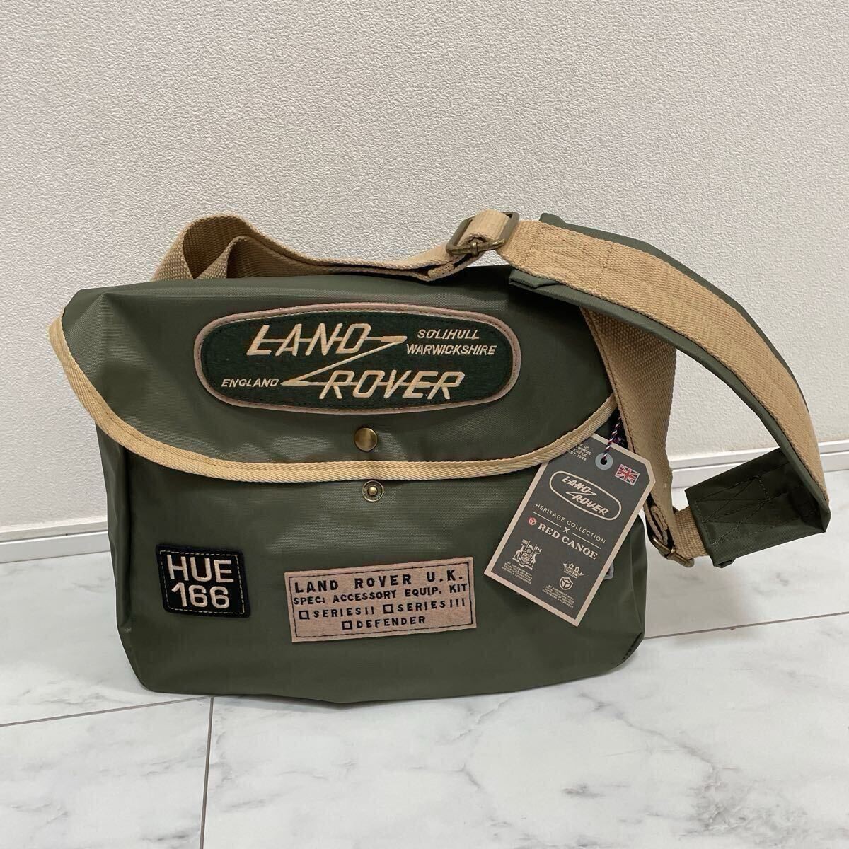 Land Rover RedCanoe Backpack HERITAGE COLLECTION Khaki New rare from JP seller